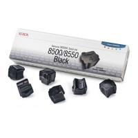 Xerox 108R00902  原裝   6K  Geniue Xerox Solid Ink  6 Sticks  - Black Phaser 8500 Phaser 8550