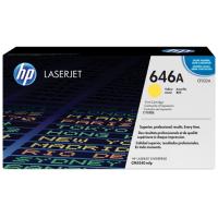 HP CF032A  646A   原裝   12.5K  Laser Toner - Yellow CM4540