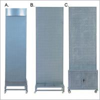 C 多孔板架 有柜  54 X 33 X 180CM - S9126C