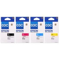 Epson  T03C  C13T03C183  原裝  Ink-BLACK 220頁 