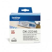 Brother DK-22246 白色紙質標籤帶 103mm x 30.48m 