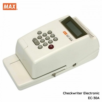 Max EC-30A 電動支票機 EC30A CHECK WRITER 10位 